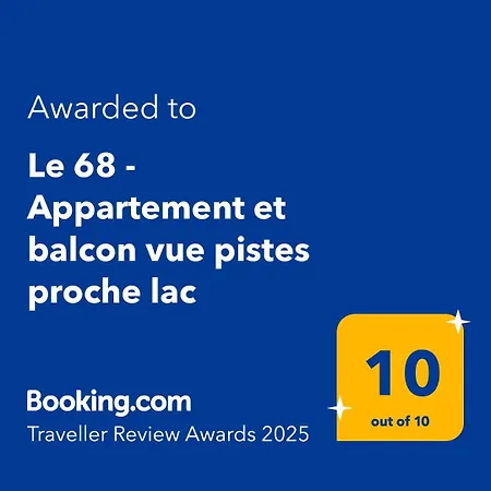 Apartment Les Deux Maisons - Le 68 - Et Balcon Vue Pistes Proche Gerardmer