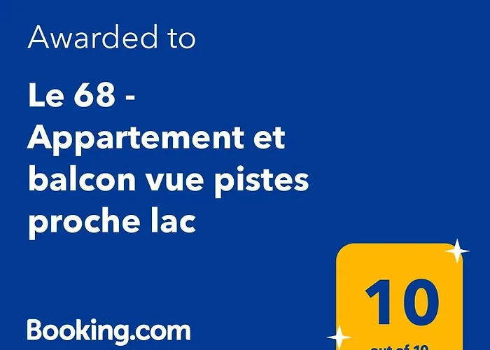 Apartmán Les Deux Maisons - Le 68 - Et Balcon Vue Pistes Proche Gérardmer